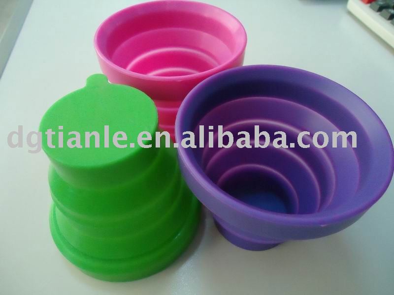Collapsible Silicone Cup With Lid