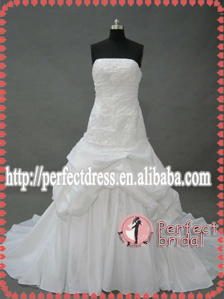 2011 Ivory black lace wedding dress online