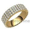 GR707-18 quilates de oro los anillos de boda
