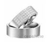 GR778 de la boda de diamantes anillo de platino