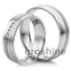 GR698-W-diamante del anillo de bodas