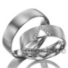 GR822-nupcial anillo de bodas de diamante juegos