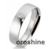 GR184-plata anillos de boda
