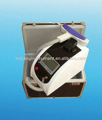 Tattoos Removal on Larger Image  Portable Nd Yag Laser Tattoo Removal Machine  L003 8