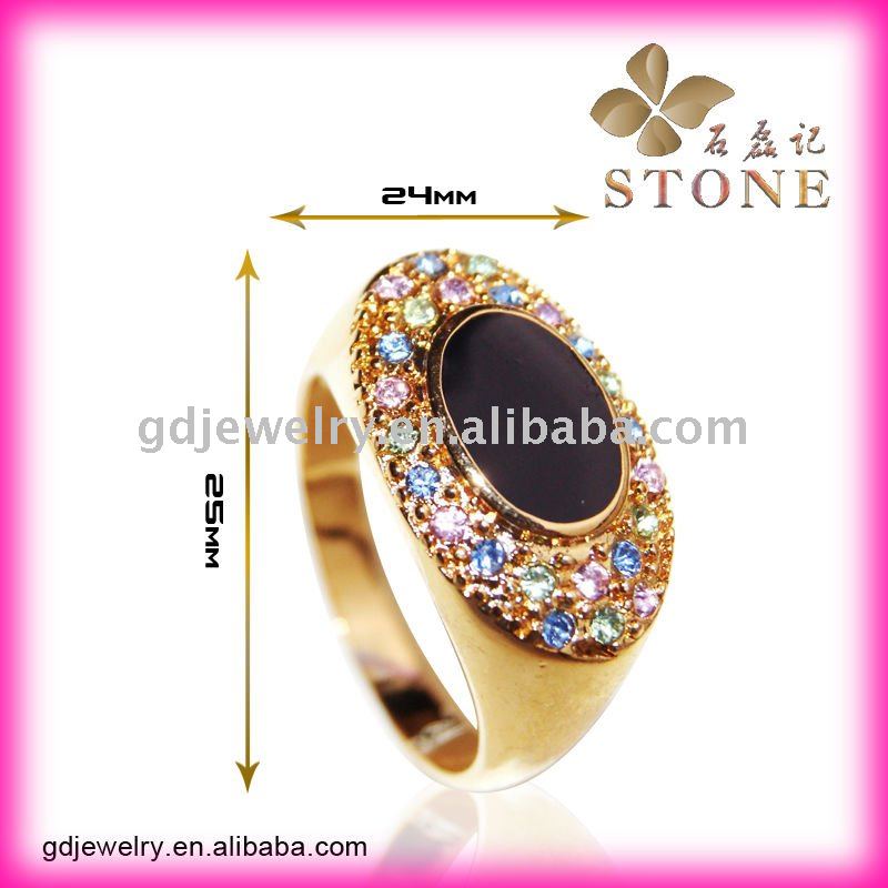 2012 New design Fashion Gold Wedding Rings