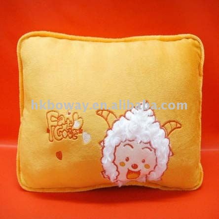 embroidery sheep smart plush pillow hong kong