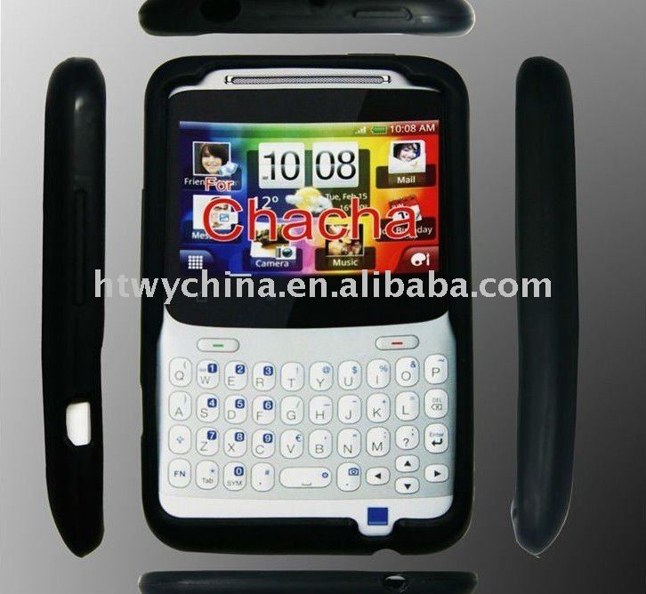For HTC ChaCha silicone cover