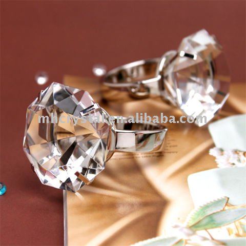 Crystal Napkin Rings For Weddings