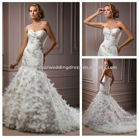 New Arrival Mermaid Wedding Dress and Bridal Gown 2012