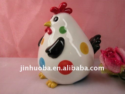 chicken piggy bank