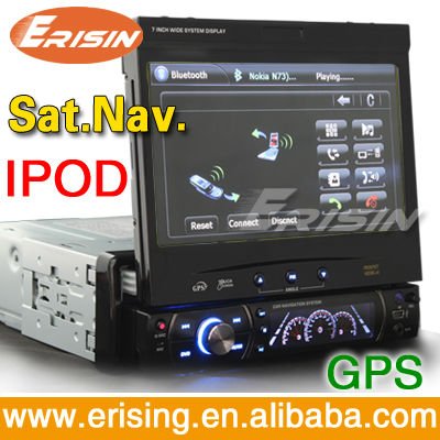  Theft  on Erisin Es812g Anti Theft 7  1 Din In Dash Hd Autoradio Gps Navigation