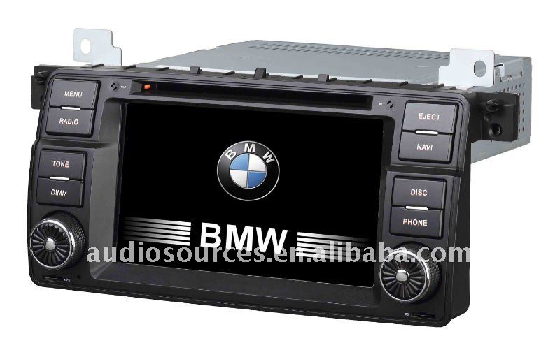 Bmw e46 7-in touchscreen lcd dvd player