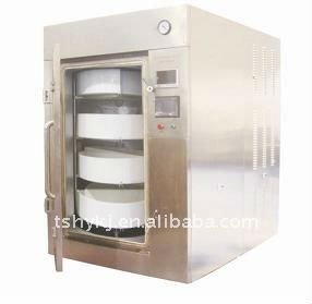 Microwave Vacuum Dynamic Horizontal Rotary Drying Equipment For Medcine