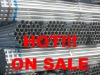 Low pressure liquid delivery Galvanized best price hot dipped steel pipe for green house