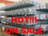 Welded hot rolled galvanized steel pipe tube