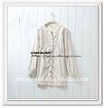 de la se&ntilde;ora dsw144 ropa de manga larga blanco blusa de encaje