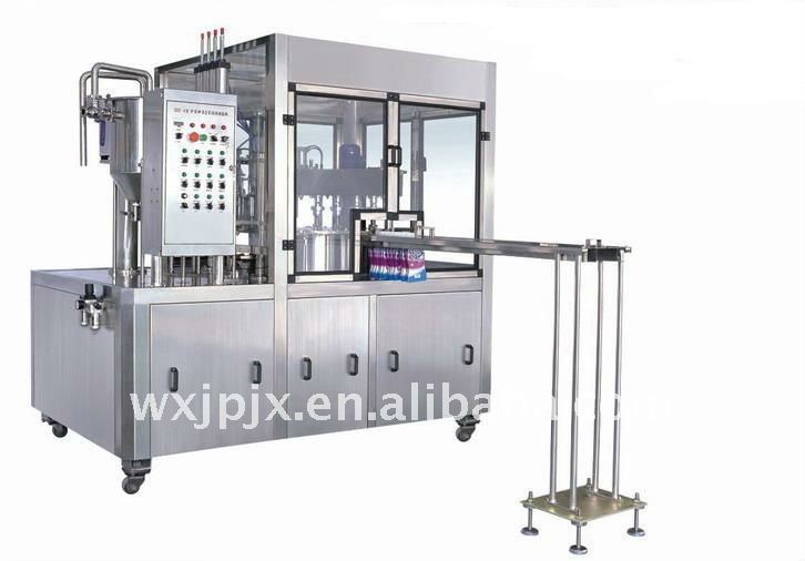 filling and cap-screwing machine