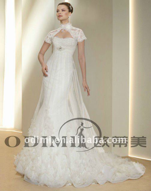 Magnificent Mermaid Appliqued Designer Wedding Dresses 2012