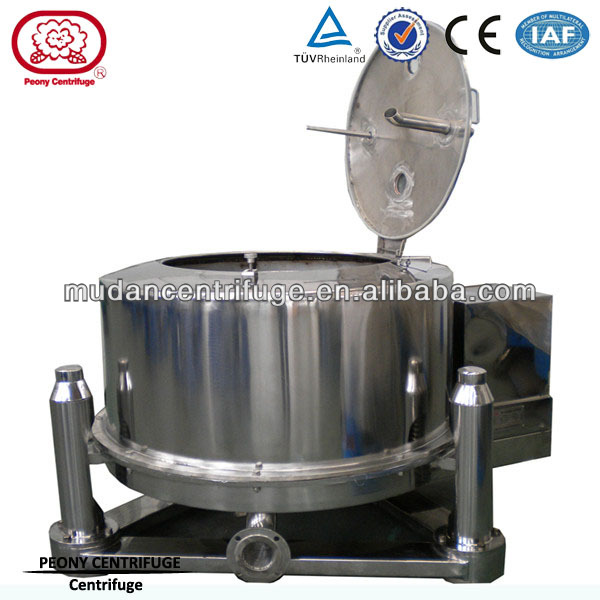 manual top discharge centrifuge