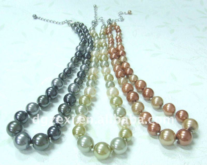 Faux Pearl Necklace on Imitation Jewellery Designs Faux Pearl Necklace   Detailed Info For