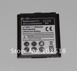 New 1500mAh Replacement Battery for BlackBerry Curve 9350 9360 9370 EM1