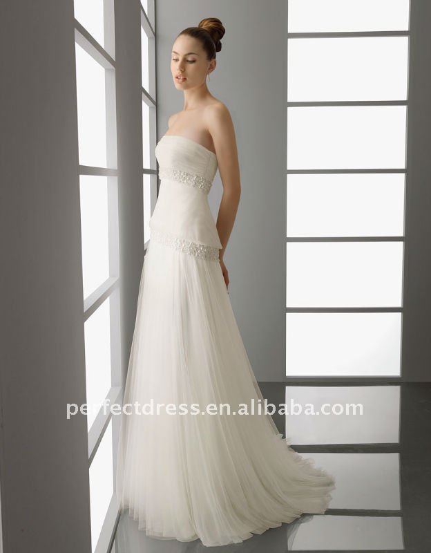 strapless fashion stylish crystal wedding dress sash NSW2760