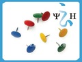 Pulgar tachuelas pintado - - - - - muchos de los dise&ntilde;os de gran tama&ntilde;o de la f&aacute;brica directamente