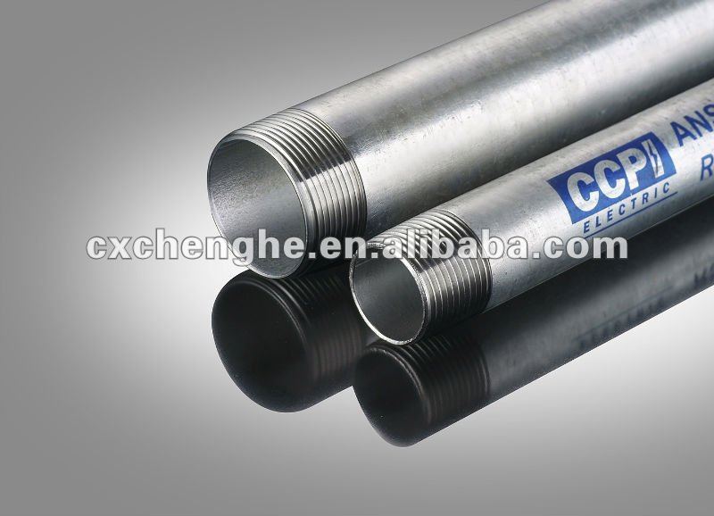 Tubo conduit de acero galvanizado