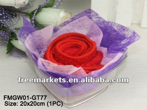 rose flower shape towel cakewedding towel cakeWedding Magic TowelWedding 
