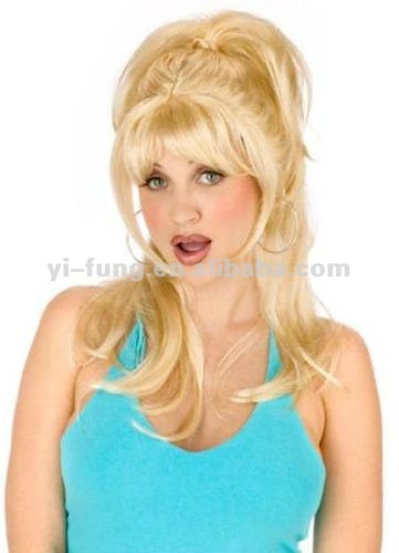 Wigs Womens Blonde Stripper Porn Star Joy Turner Wig Costume Accessory