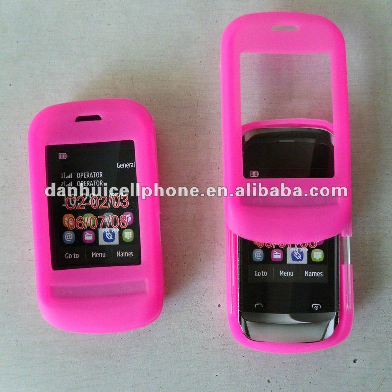 Silicone Soft Case For Nokia C2-03 C2-02