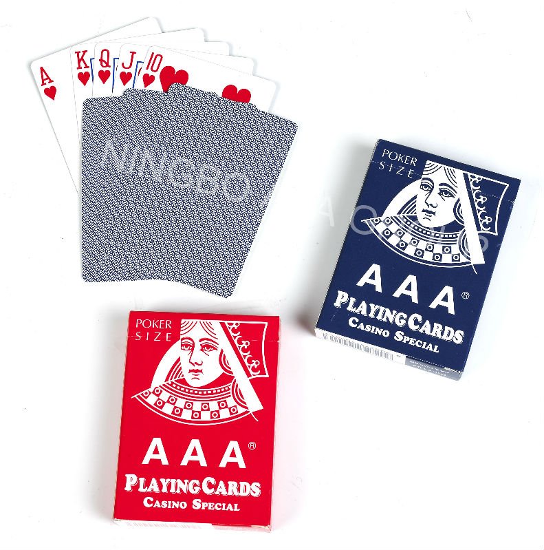 Casino quality playing cards