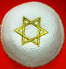 7 crochet hats; finishing the Kippah - YouTube