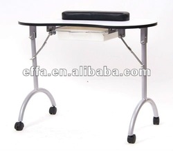 Portable Foldable Manicure Nail Table Technician Desk Workstation with Bag