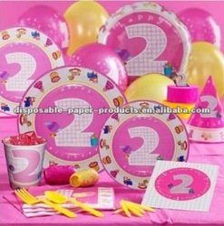 40th Birthday Party Favors on Party Ideas On 2nd Birthday Party Supplies Girl Party Supplies Party
