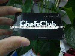 Black Stainless Steel Business Card