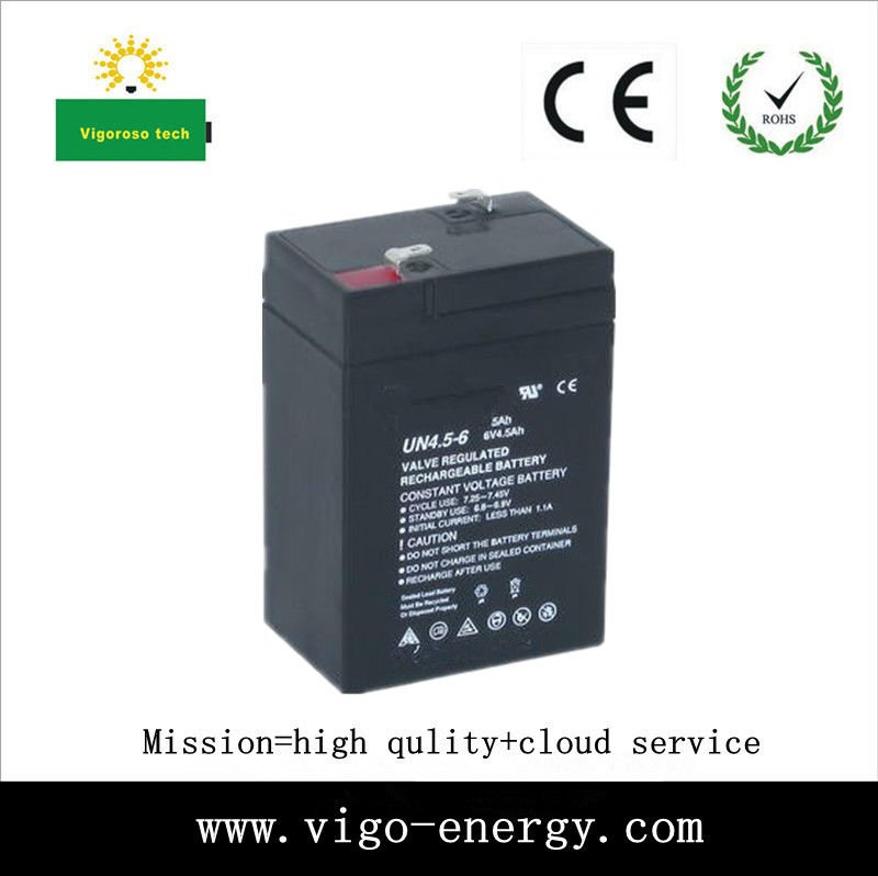 6V Rechargeable Lead Acid Battery