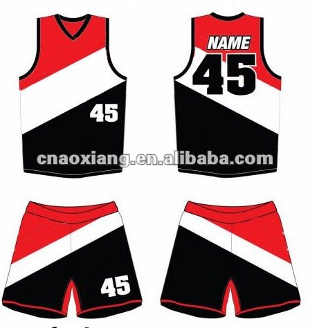 Logo Design on Wholesale Professional Design Basketball Kits  Basketball Jersey  View