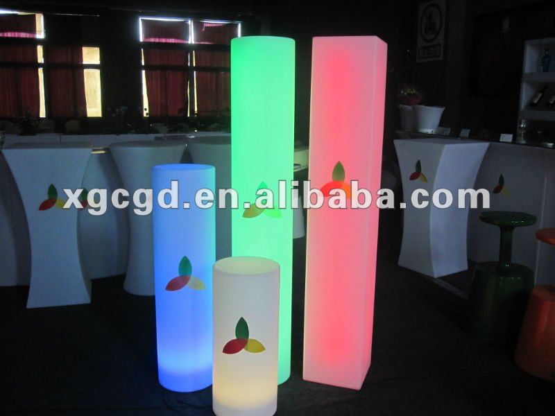 Pillars With Lights
