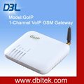 2012 novo telefone celular/ 1 porta gsm goip gateway