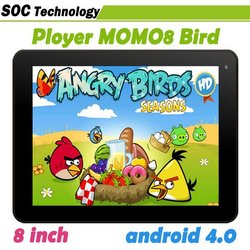 Latest Ployer momo 8 bird version tablet pc Allwinner A10 1.5GHZ