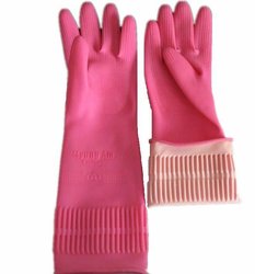 Rubber Gloves Pink