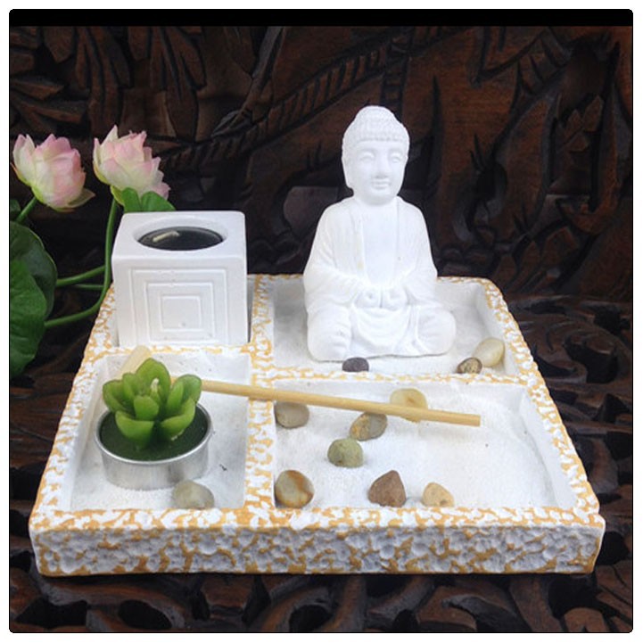 mini jardim oriental:Miniature Zen Garden Buddha mini jardim oriental:Miniature Zen Garden Buddha