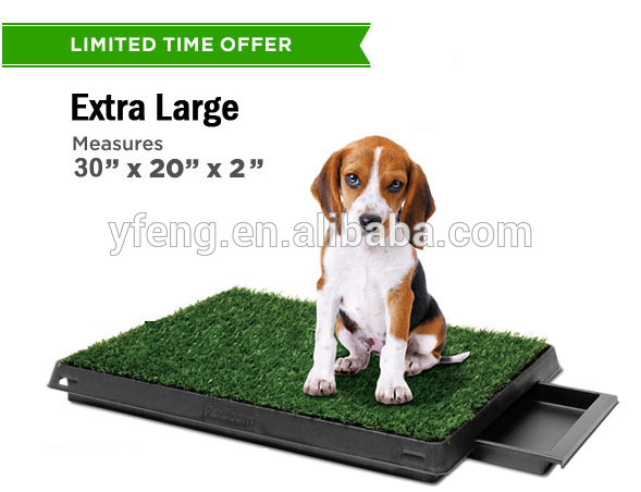 Puppy pet dog training pee toilet pads mat tray indoor outdoor potty 