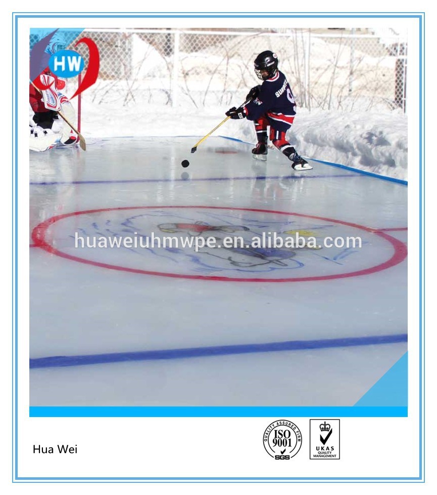 blade skating rink/ ice hockey puck/ plastic uhmw-pe sheet