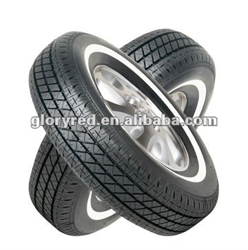 Download this Tyre White Stripe Wall Tire Wsw Cheap Wholesale Tires Pcr picture