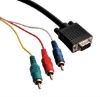 HOT SEALS 3FT Component Cable VGA RCA