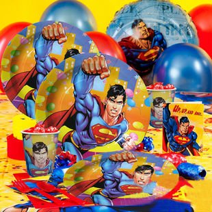 Western Birthday Party Supplies on Party Supplies Superman Kids Birthday Party Supplies  View Birthday