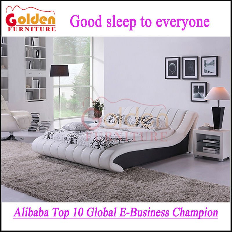 Best Quality Pakistan Bedroom Furniture New Bed Design Photo 