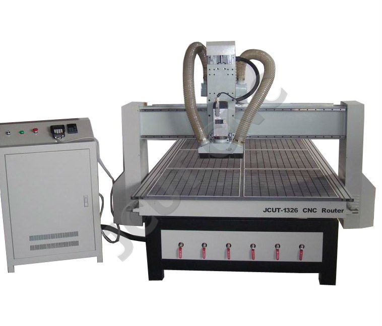 CNC Woodworking Machine With Vacuum Table and Dust CollectorJCUT-1326 